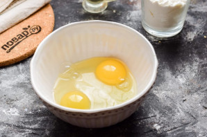 Блинчики с яблоком и бананом Блинчики с яблоком и бананом