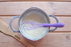 Белый соус с яйцом Белый соус с яйцом