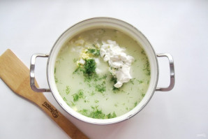 Окрошка на сыворотке Окрошка на сыворотке