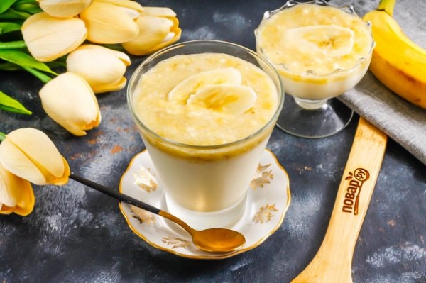 Банановая панакота Банановая панакота