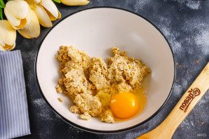 Пирог с голубикой и сметанной заливкой Пирог с голубикой и сметанной заливкой