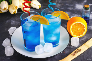 Коктейль "Голубая лагуна"
