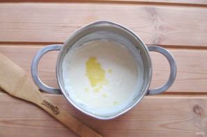 Белый соус с яйцом Белый соус с яйцом