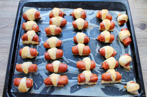 Фондю с сосисками Фондю с сосисками