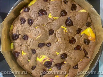 Брауни с творогом и вишней Брауни с творогом и вишней