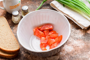 Бутерброды с баклажанами и помидорами Бутерброды с баклажанами и помидорами