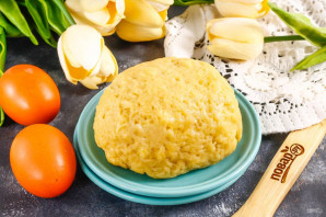 Песочное тесто с яйцами Песочное тесто с яйцами