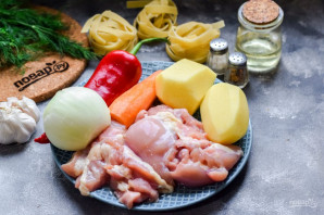 "Угра ош" с курицей "Угра ош" с курицей