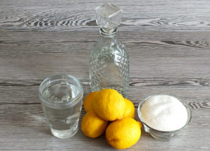 Настойка на лимоне