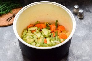 Суп из кабачков в мультиварке