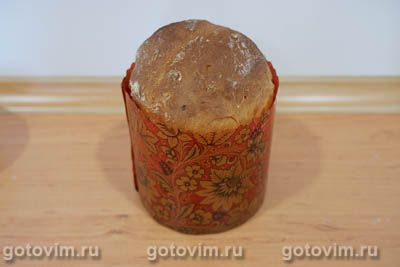 Пасхальный кулич с апельсиновой цедрой