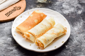 Блинчики с яблоком и бананом Блинчики с яблоком и бананом