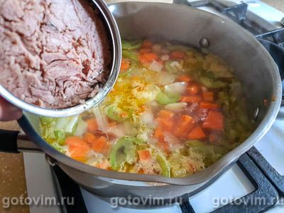 Суп из консервированного тунца Суп из консервированного тунца