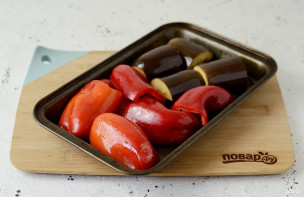 Соус из запеченных овощей Соус из запеченных овощей