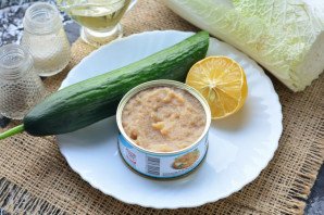 Салат с пекинской капустой для похудения Салат с пекинской капустой для похудения