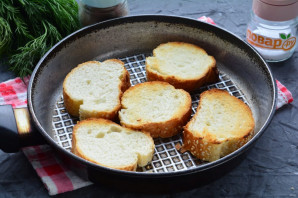 Бутерброды с рикоттой и красной рыбой Бутерброды с рикоттой и красной рыбой