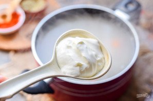 Рыбный суп со сметаной Рыбный суп со сметаной