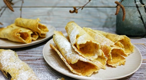 Постные вафли, пошаговый рецепт с фото Постные вафли, пошаговый рецепт с фото