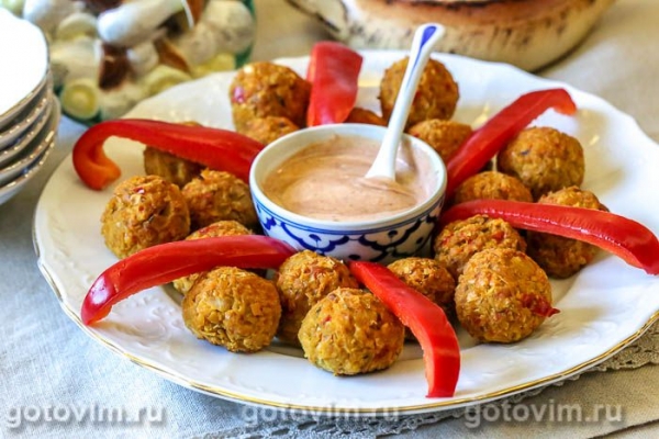 Овощные фрикадельки как в икеа
