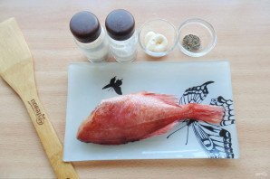 Окунь запеченный в майонезе Окунь запеченный в майонезе