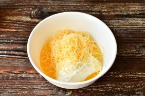 Сырный пудинг