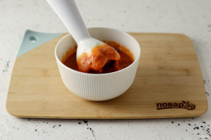 Соус из запеченных овощей Соус из запеченных овощей