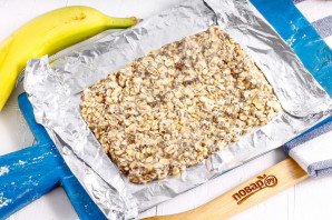 Диетические батончики с бананом Диетические батончики с бананом