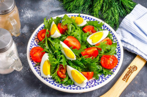 Салат с ростбифом и рукколой Салат с ростбифом и рукколой