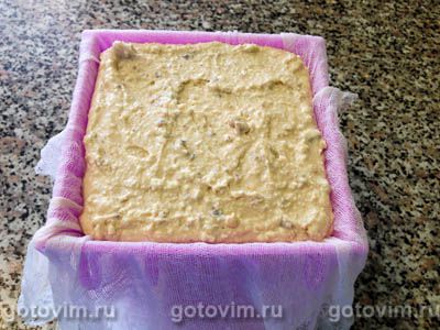 Пасха с вареной сгущенкой и грецкими орехами Пасха с вареной сгущенкой и грецкими орехами