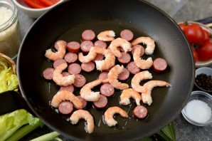 Джамбалайя с креветками Джамбалайя с креветками