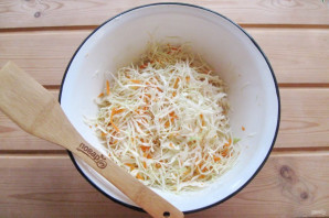 Квашеная капуста с уксусом