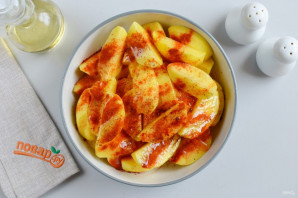 Мясо с картошкой в духовке Мясо с картошкой в духовке