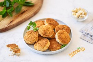 Веганское кокосовое печенье Веганское кокосовое печенье