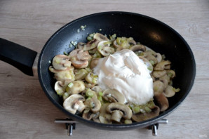 Зеленая гречка с грибами Зеленая гречка с грибами