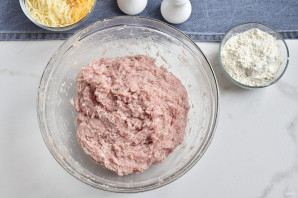 Биточки с сыром