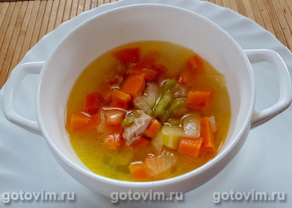 Суп из консервированного тунца Суп из консервированного тунца