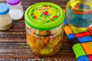 Рулетики из баклажанов на зиму