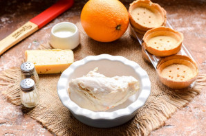 Тарталетки с курицей и апельсином Тарталетки с курицей и апельсином