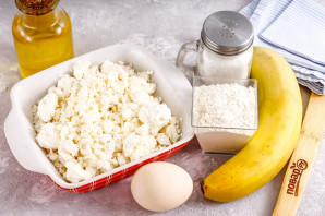 Сырники без сахара с бананом Сырники без сахара с бананом