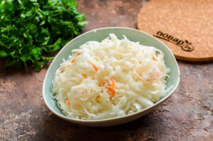 Квашеная капуста в банке Квашеная капуста в банке