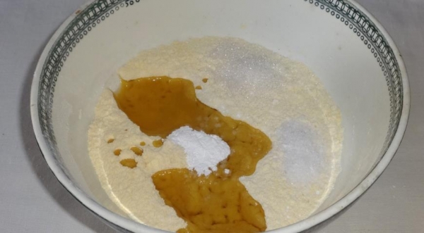 Кукурузное печенье, пошаговый рецепт с фото Кукурузное печенье, пошаговый рецепт с фото