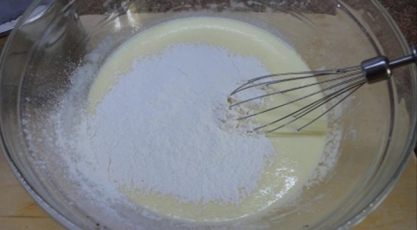 Заварные блинчики на ряженке, пошаговый рецепт с фото