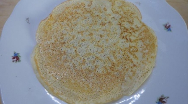 Заварные блинчики на ряженке, пошаговый рецепт с фото