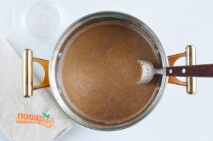 Десерт из шоколада