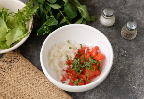 Карпаччо из сибаса Карпаччо из сибаса