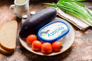 Бутерброды с баклажанами и помидорами Бутерброды с баклажанами и помидорами