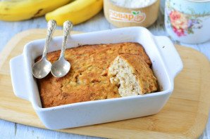 Диетический банановый пирог Диетический банановый пирог
