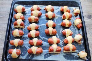 Фондю с сосисками Фондю с сосисками