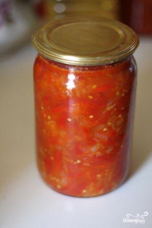 Салат из помидоров на зиму Салат из помидоров на зиму