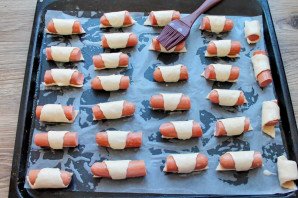 Фондю с сосисками Фондю с сосисками